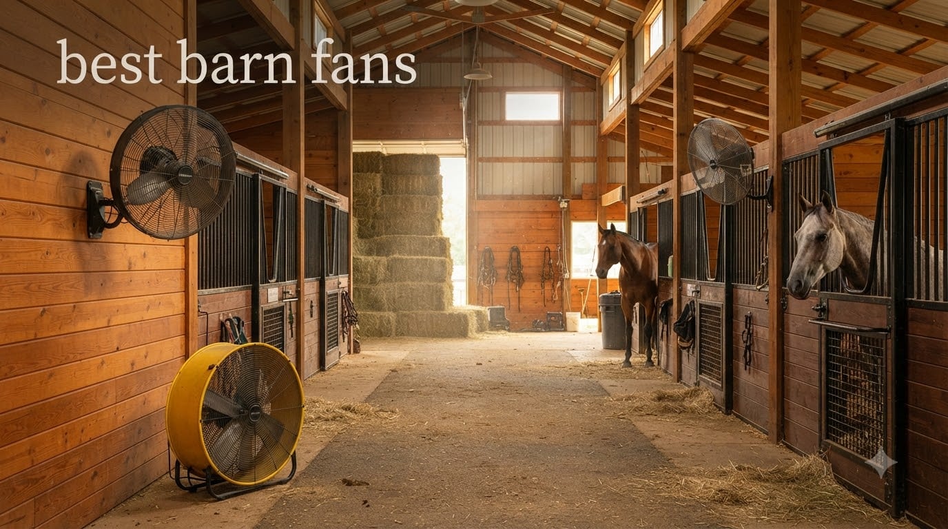 best barn fans