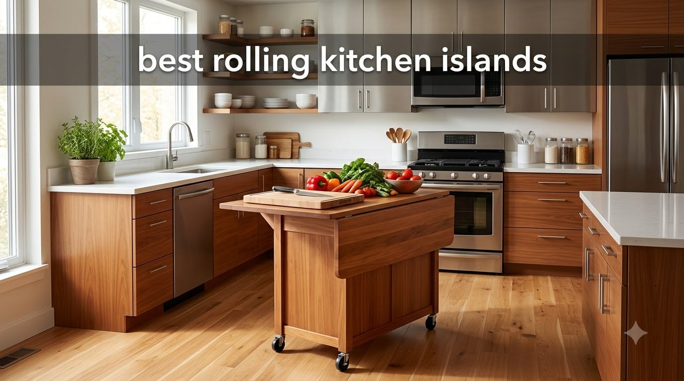 best rolling kitchen islands