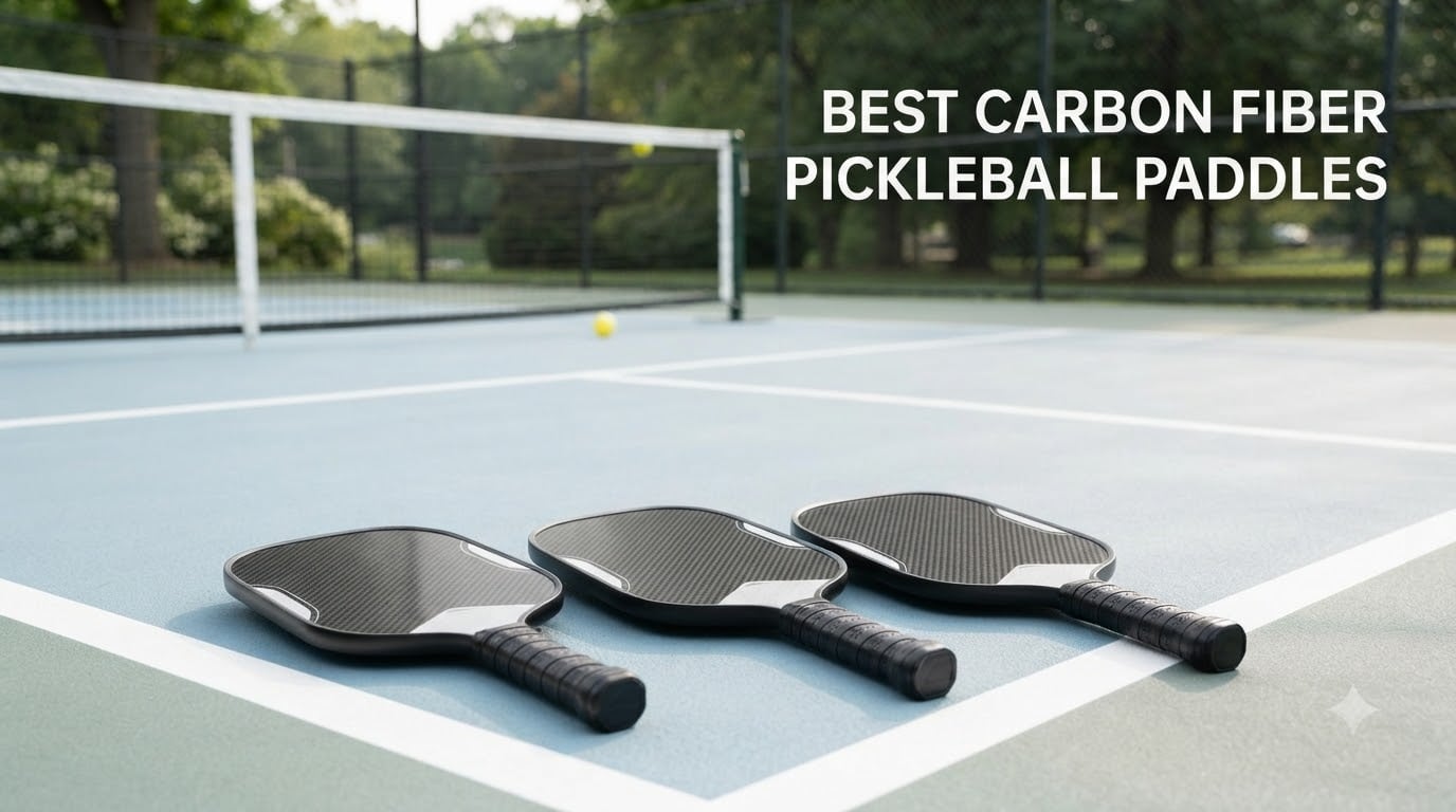 best carbon fiber pickleball paddles