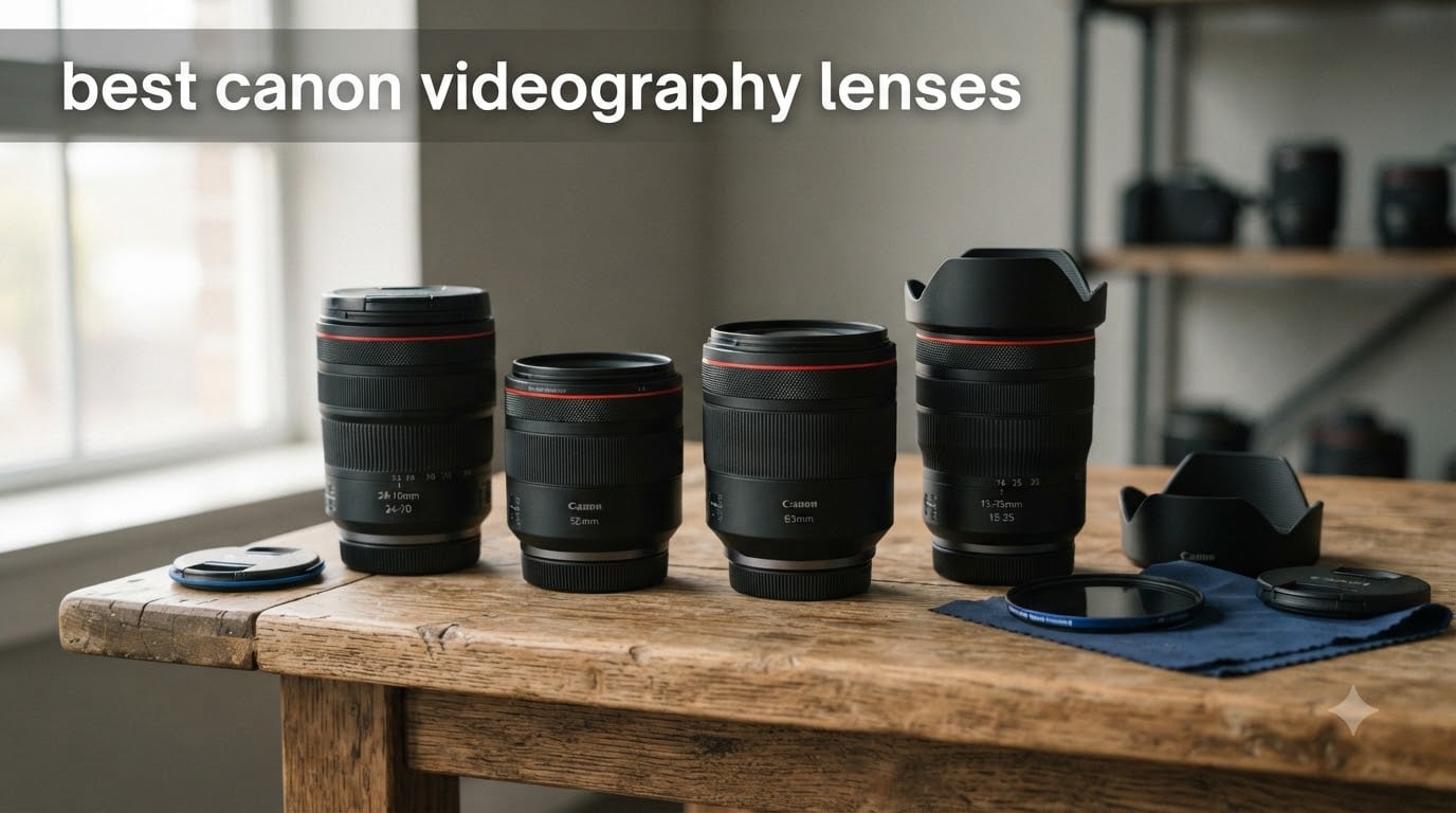best canon videography lenses