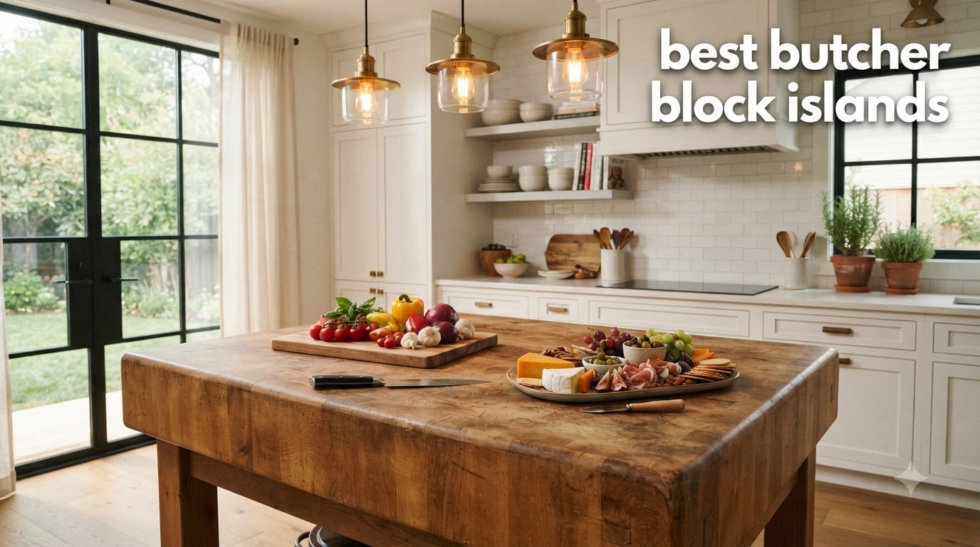 best butcher block islands
