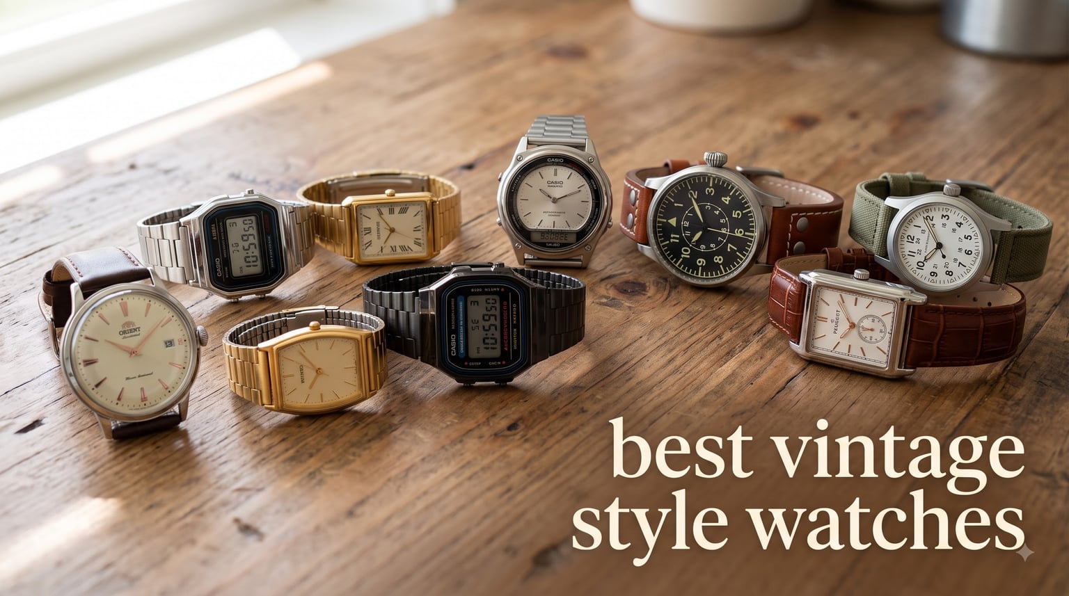 best vintage style watches