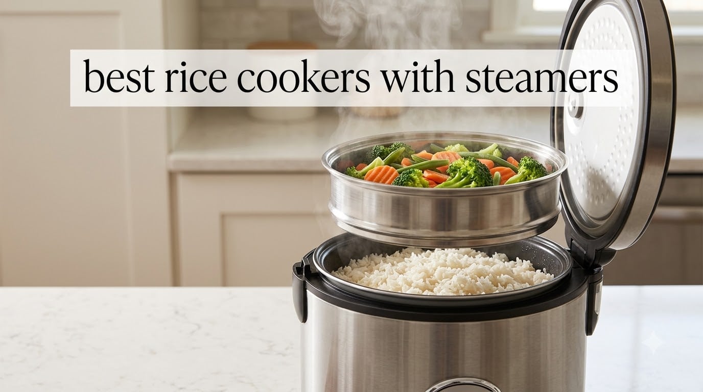 best rice cookers with steamers