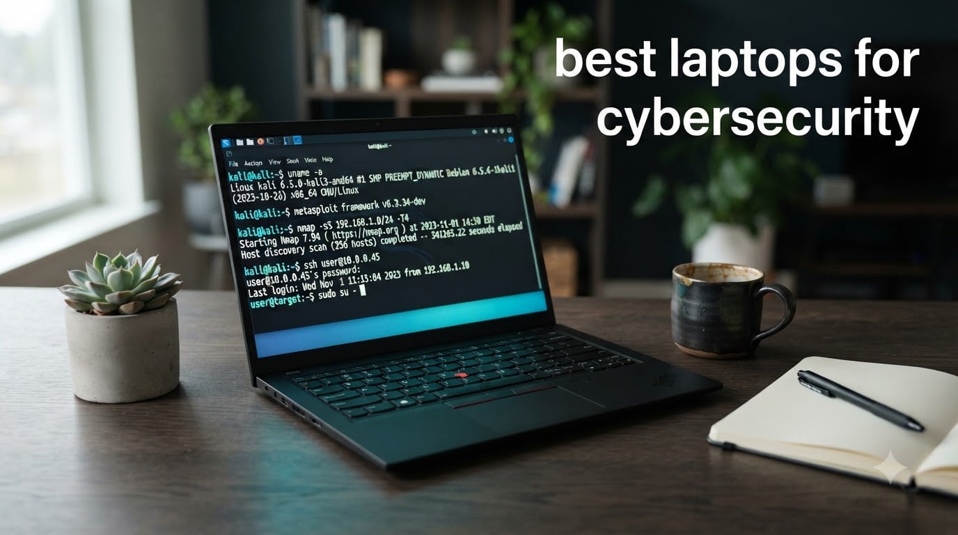 best laptops for cybersecurity