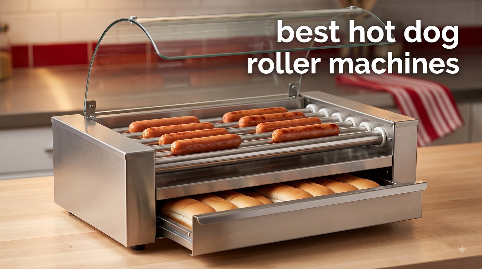 best hot dog roller machines
