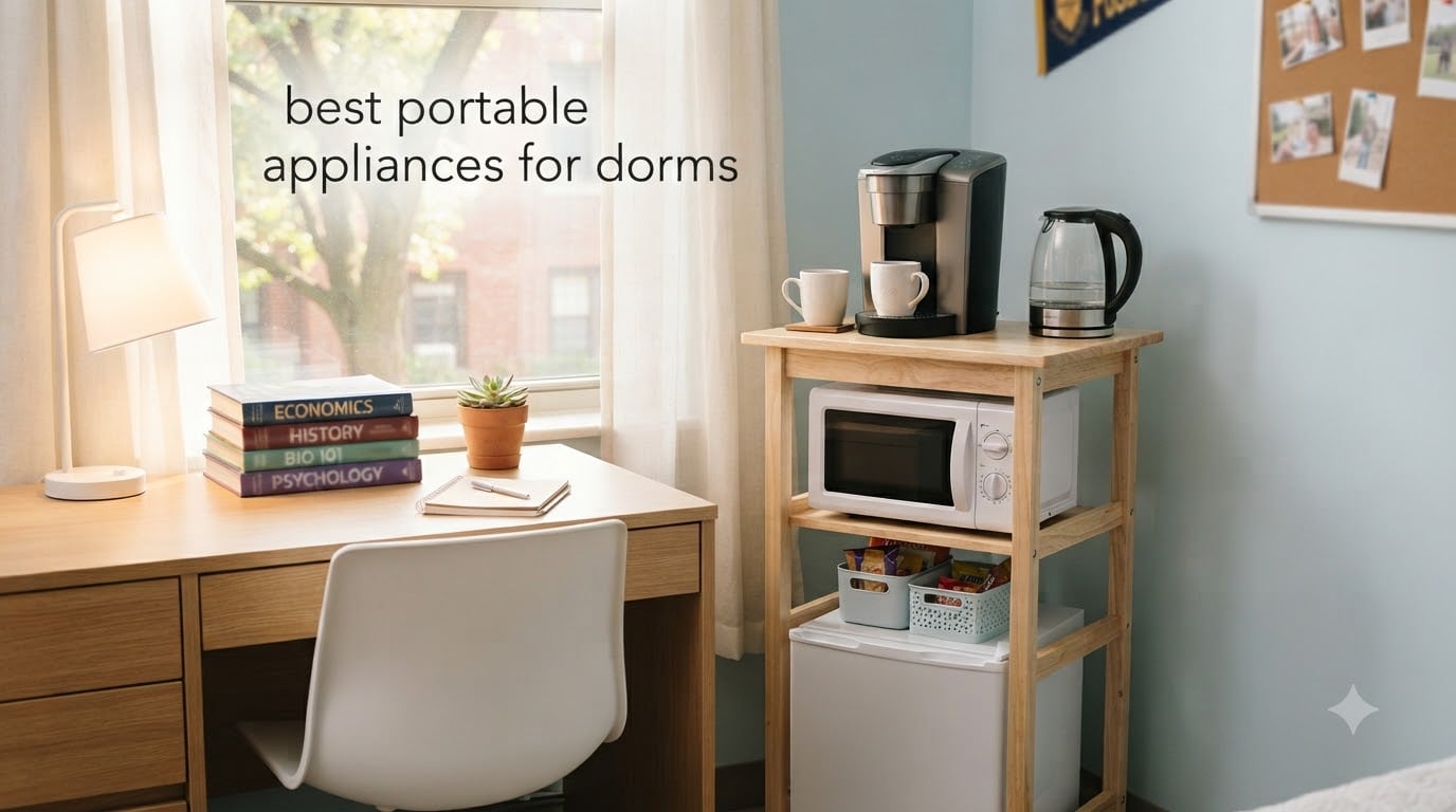 best portable appliances for dorms