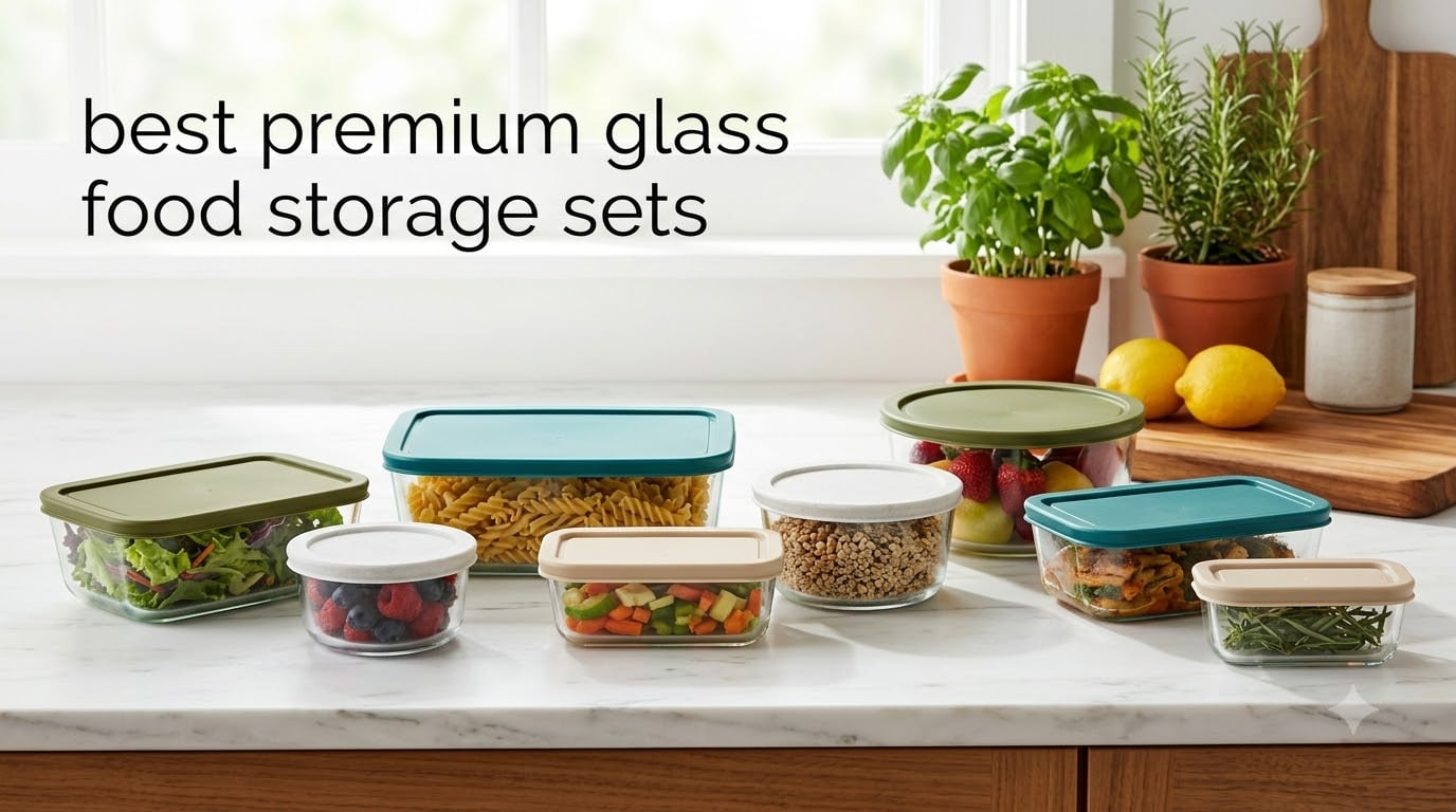 best premium glass food storage sets