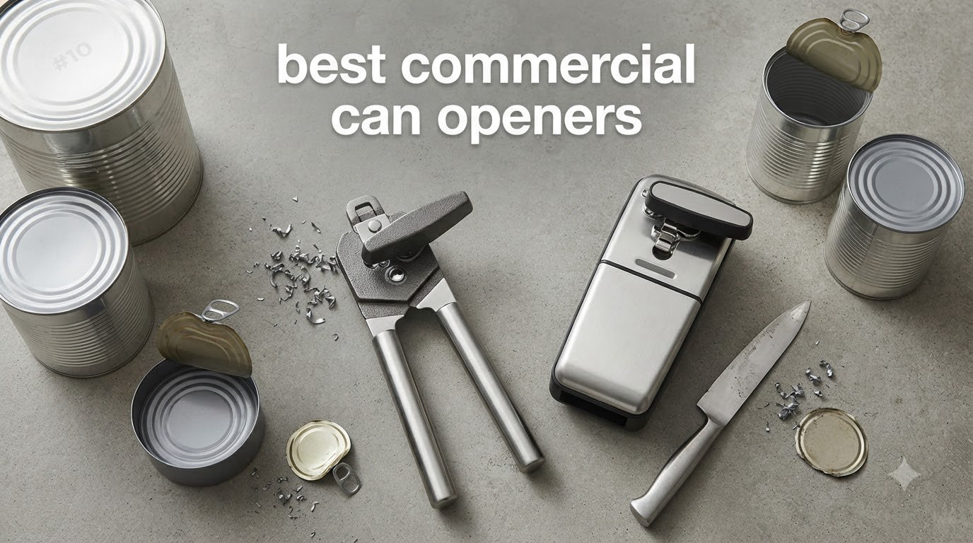 best commercial can openers
