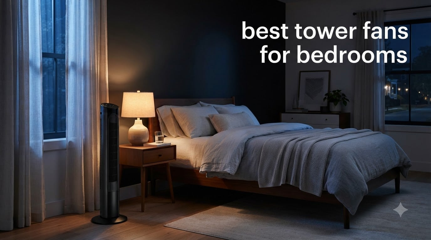 best tower fans for bedrooms