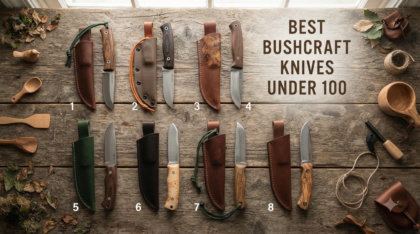 best bushcraft knives under 100