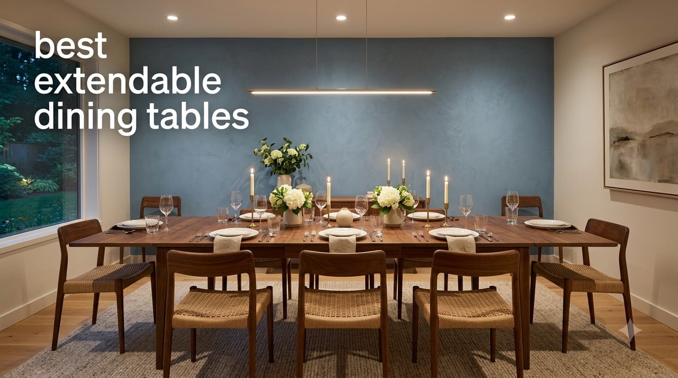 best extendable dining tables