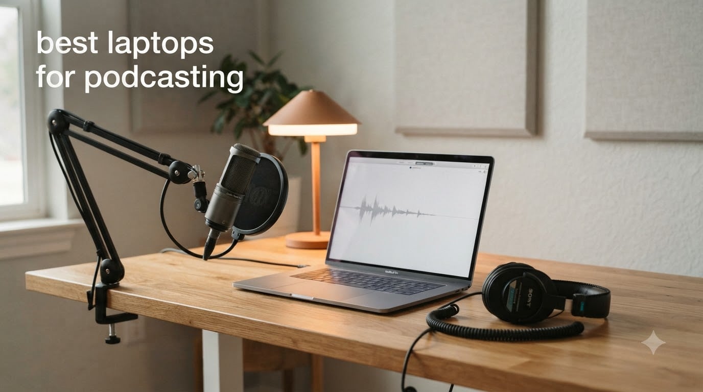 best laptops for podcasting