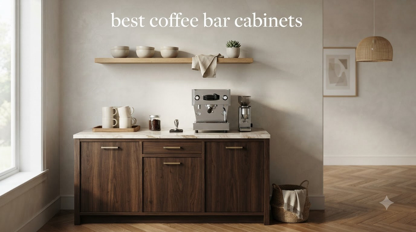 best coffee bar cabinets