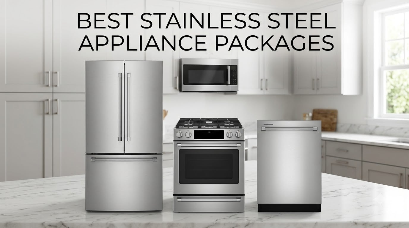 best stainless steel appliance packages