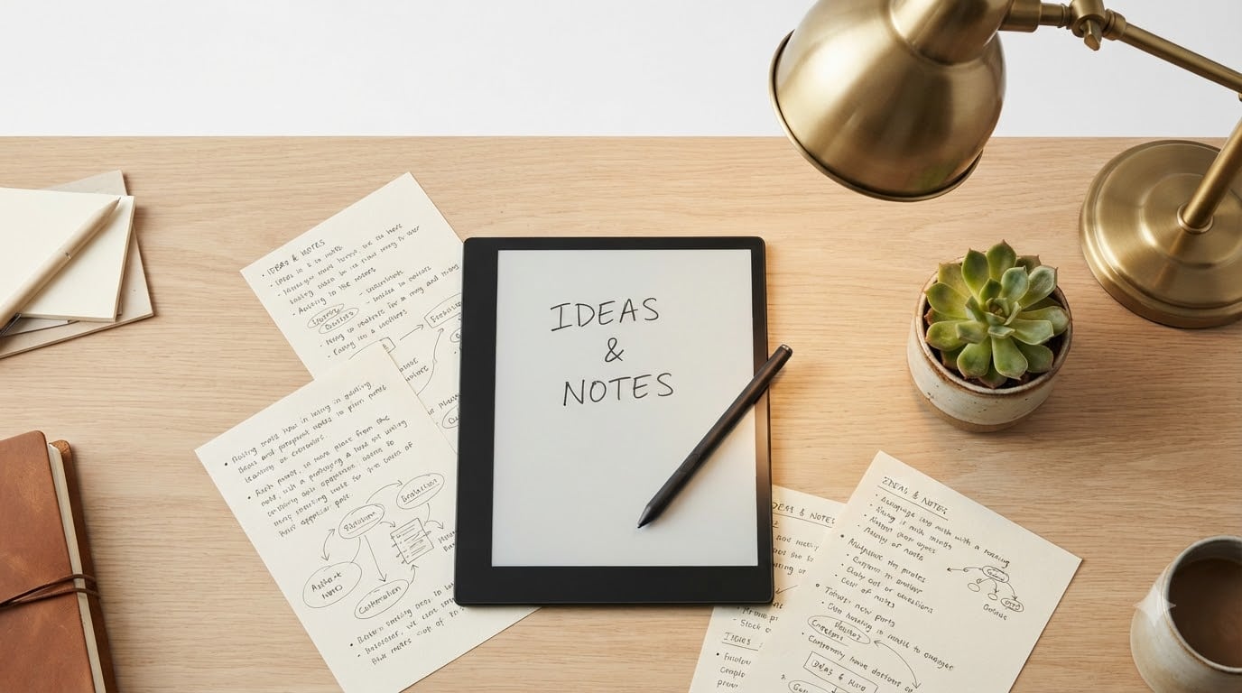 best e-ink tablets for note taking