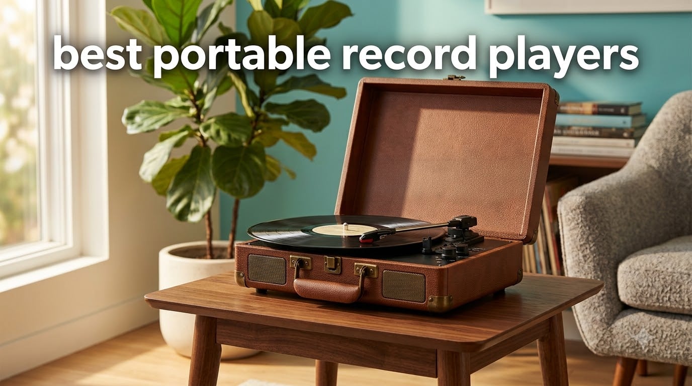 best portable record players