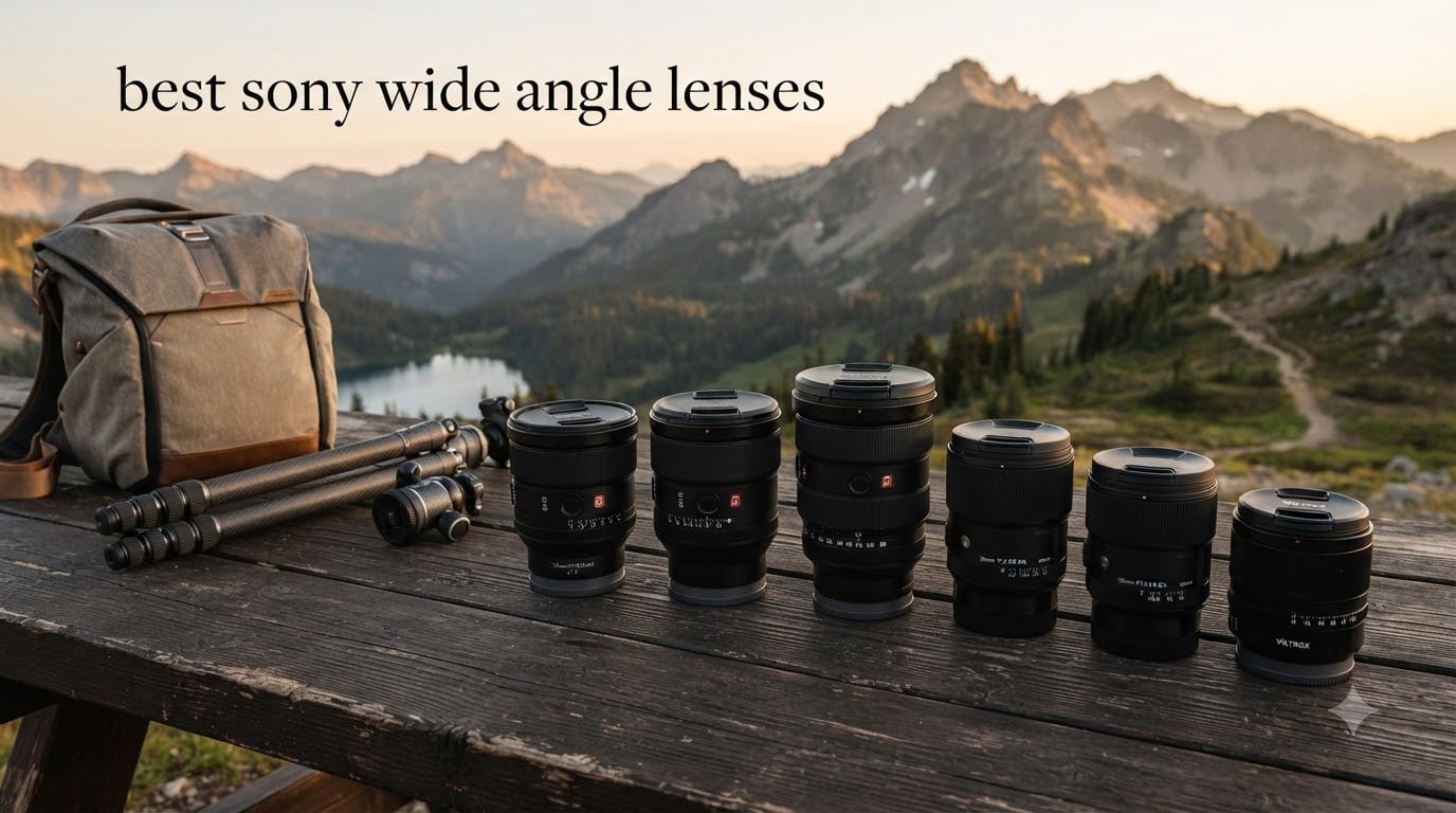 best sony wide angle lenses