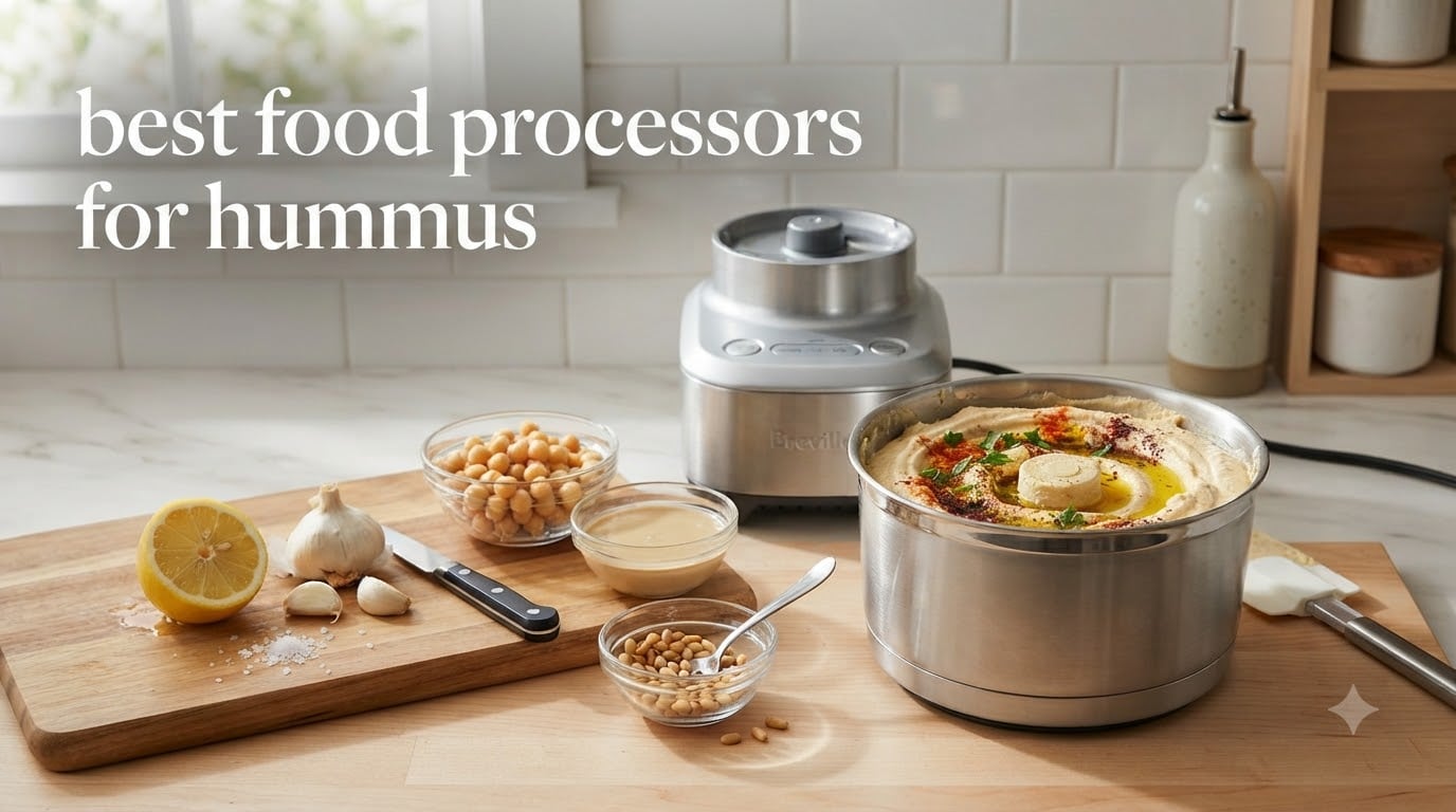 best food processors for hummus
