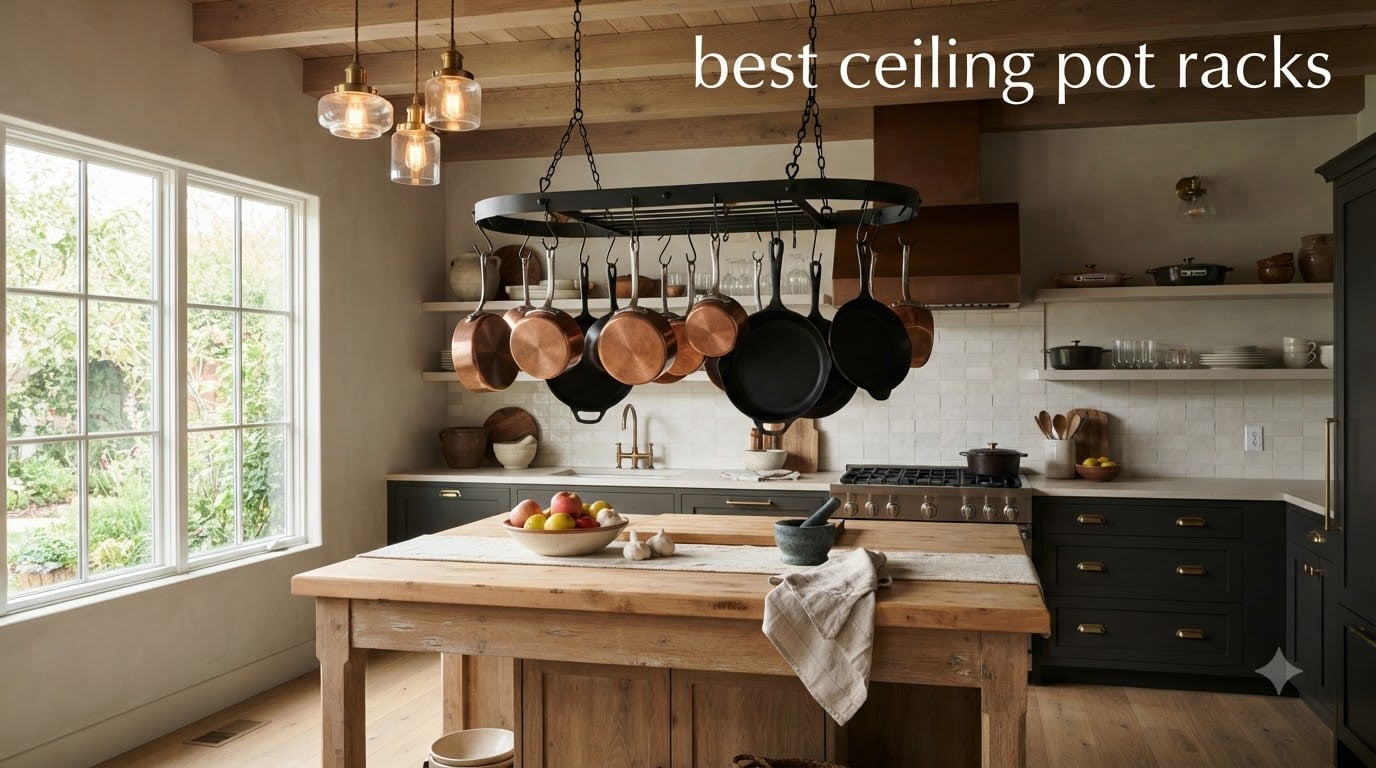 best ceiling pot racks