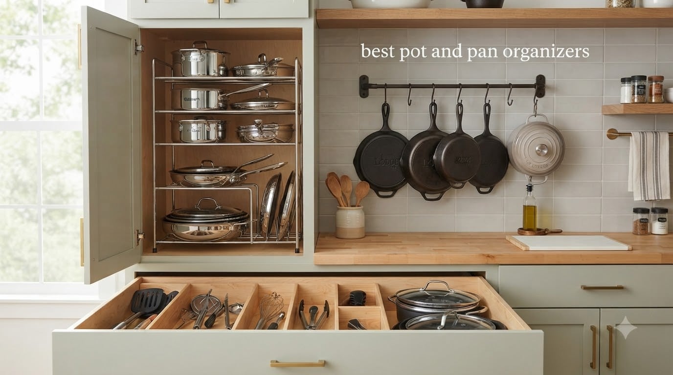 best pot and pan organizers