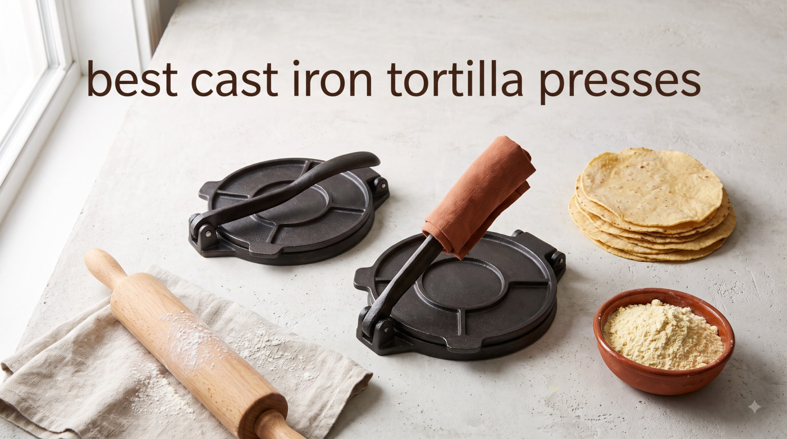 best cast iron tortilla presses
