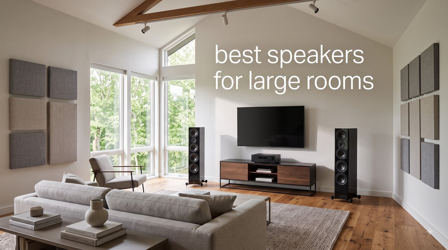 best speakers for large rooms