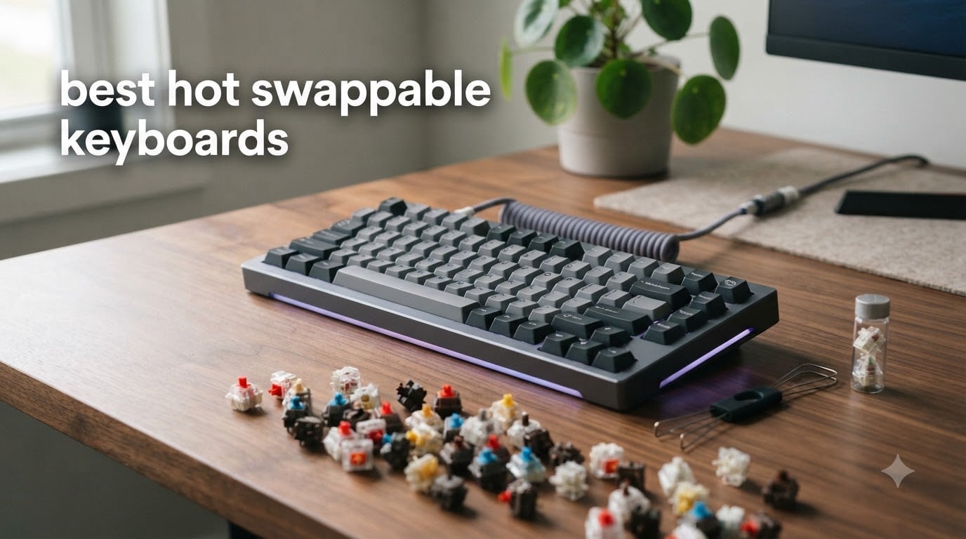 best hot swappable keyboards
