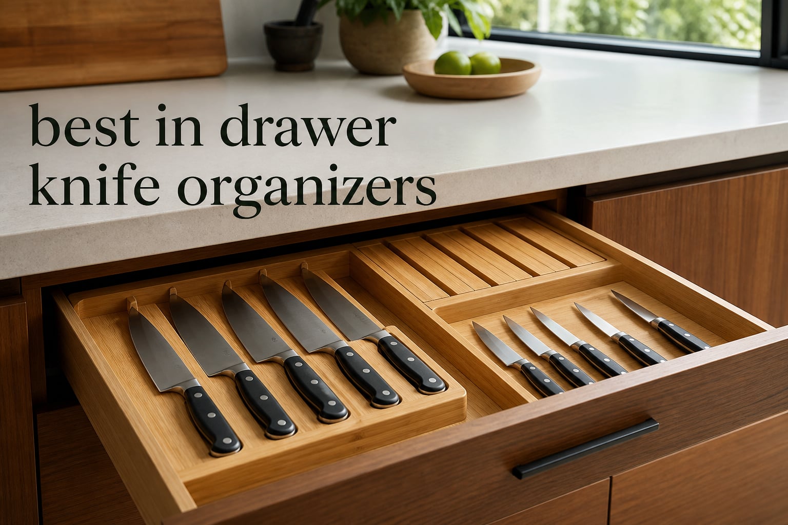 best in drawer knife organizers