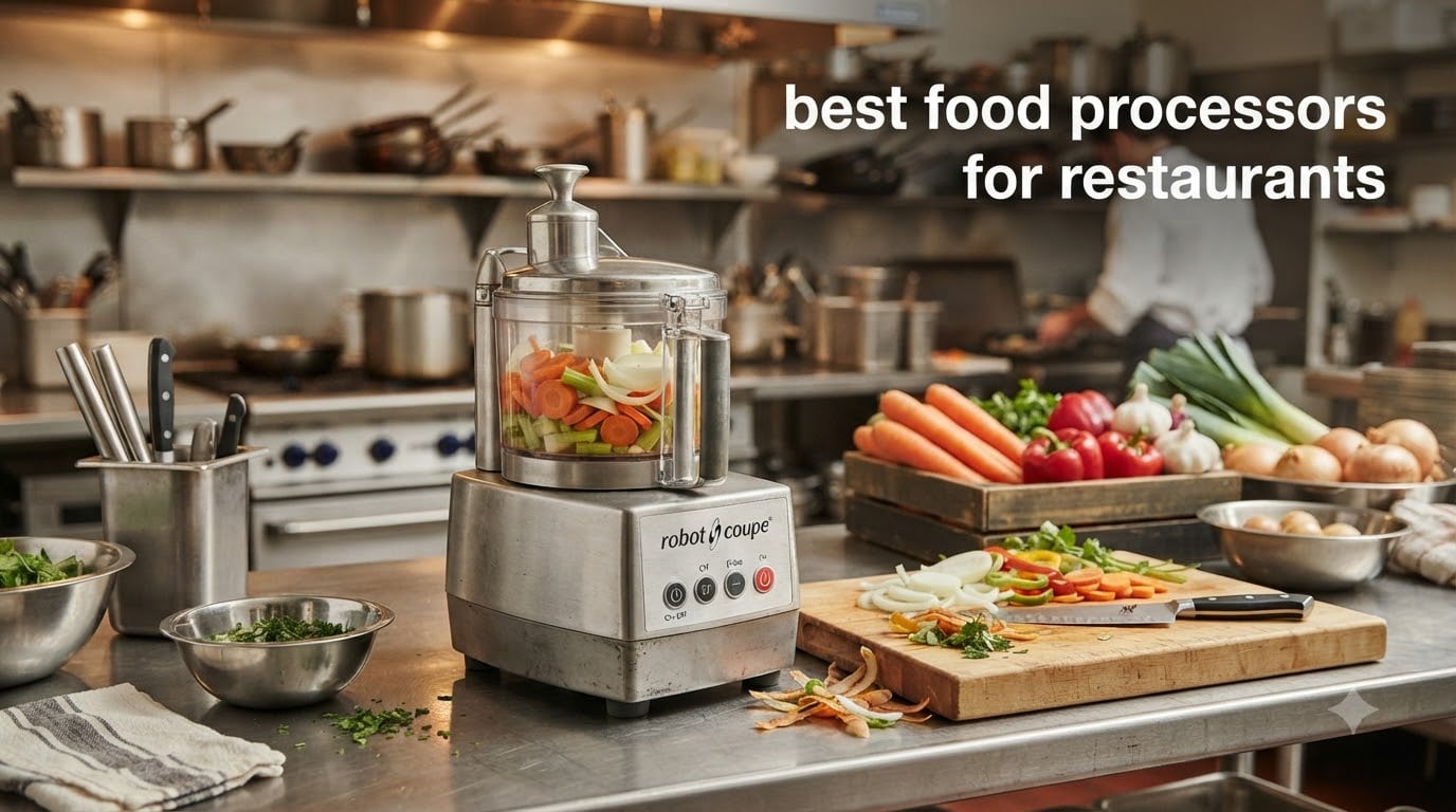 best food processors for restaurants