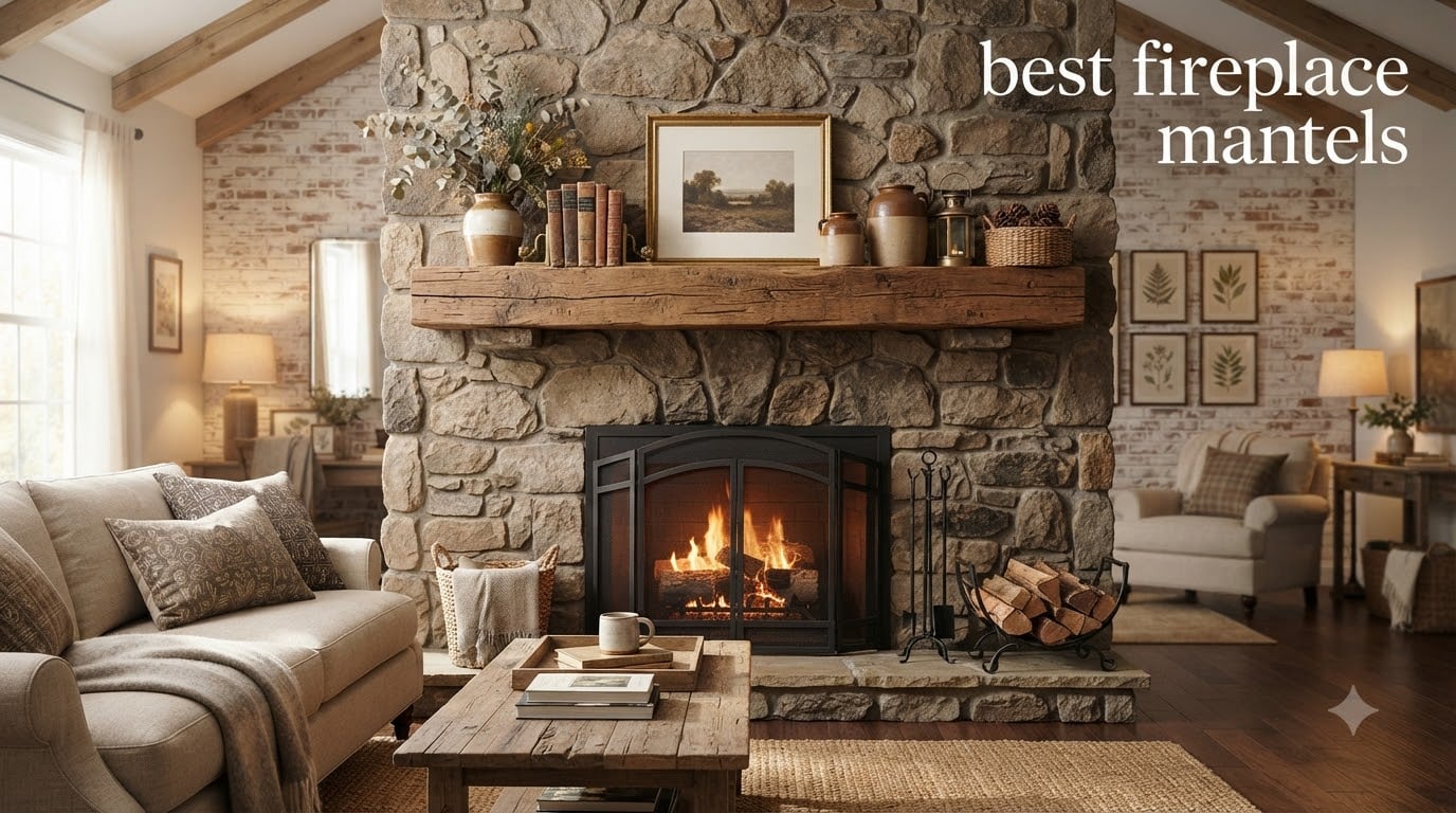 best fireplace mantels