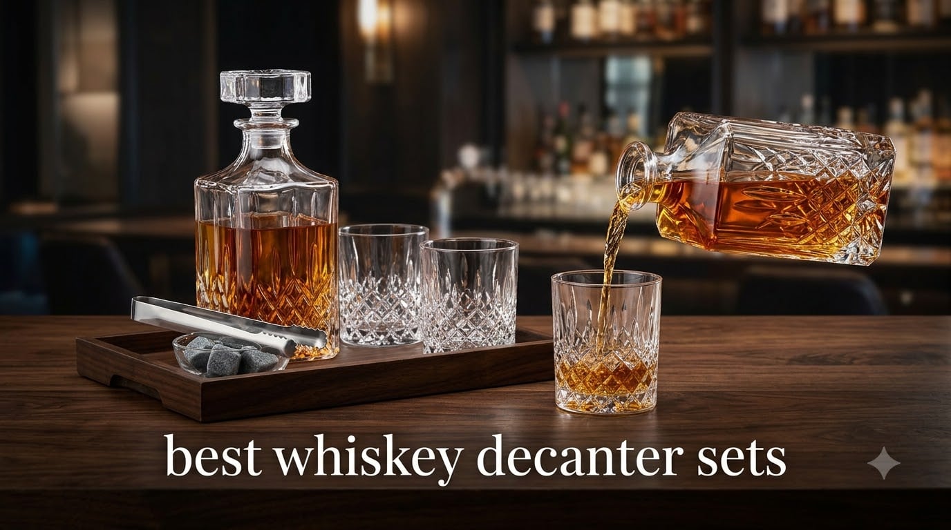 best whiskey decanter sets