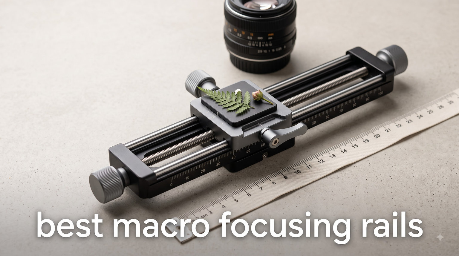 best macro focusing rails