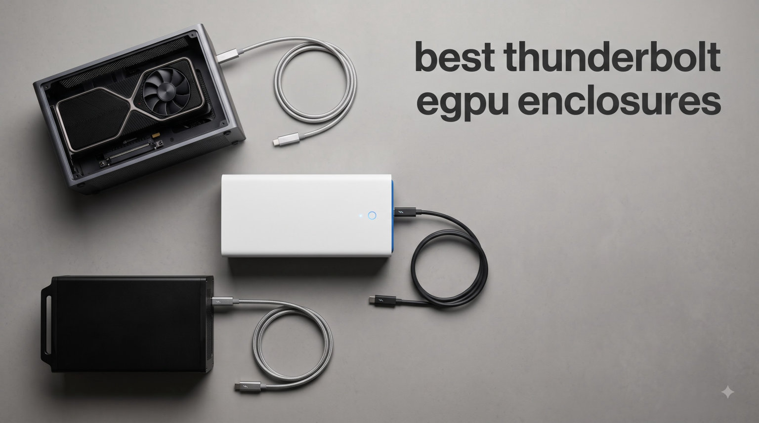 best thunderbolt egpu enclosures