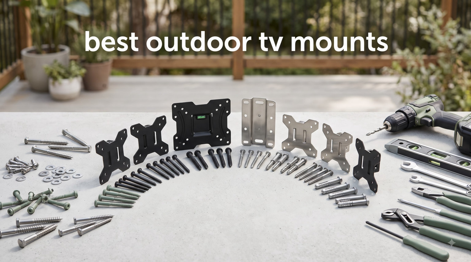 best outdoor tv mounts