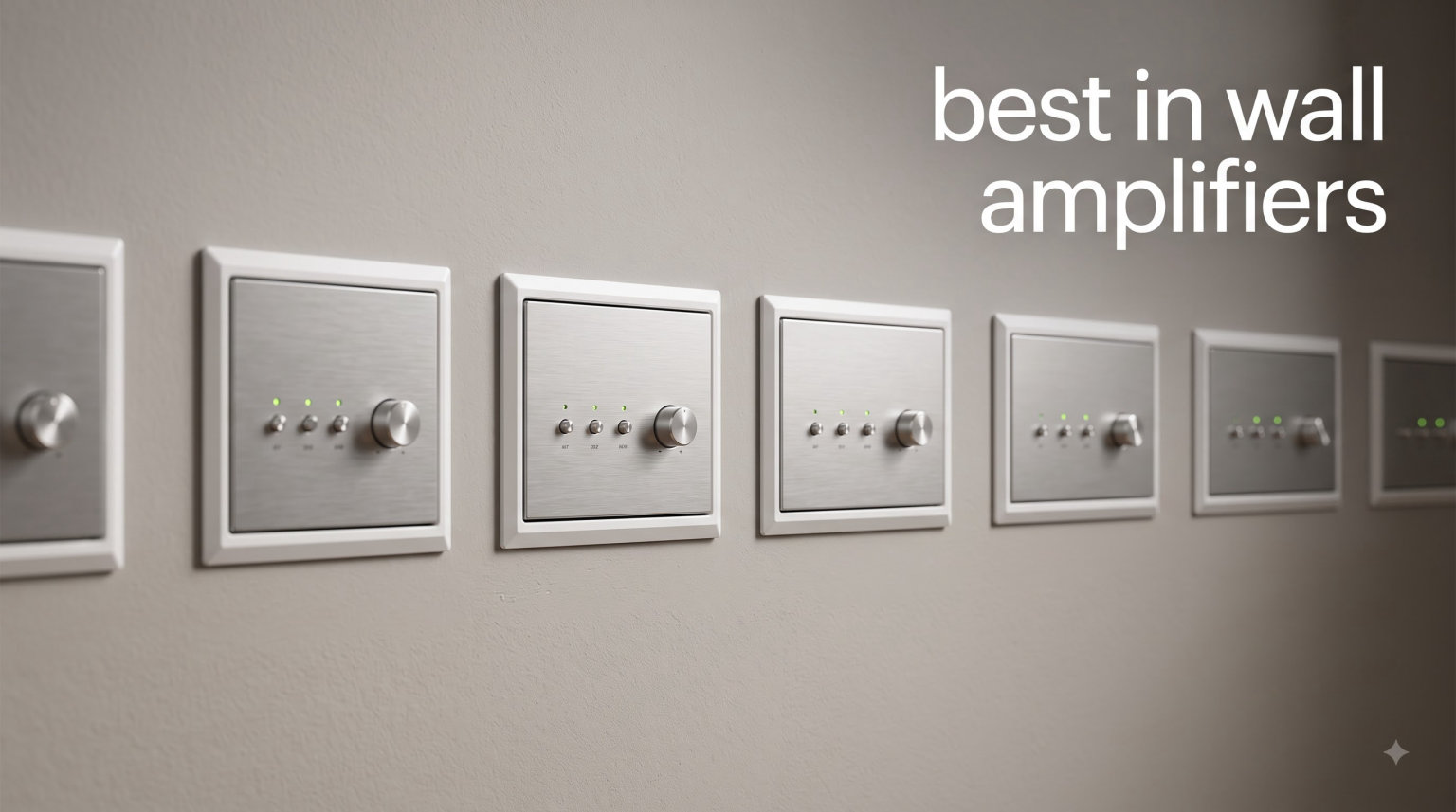 best in wall amplifiers