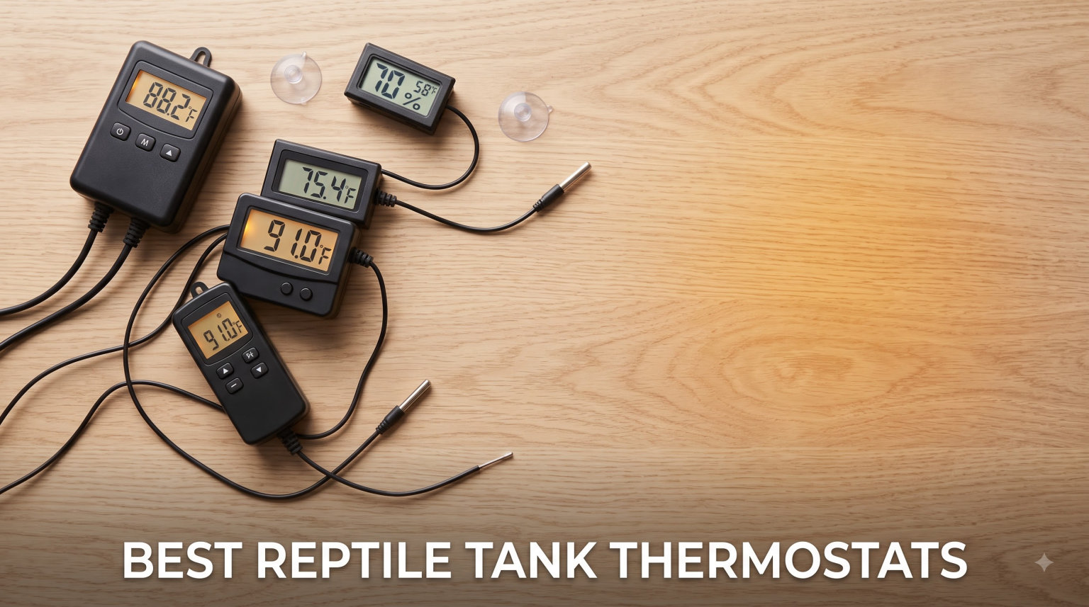 best reptile tank thermostats