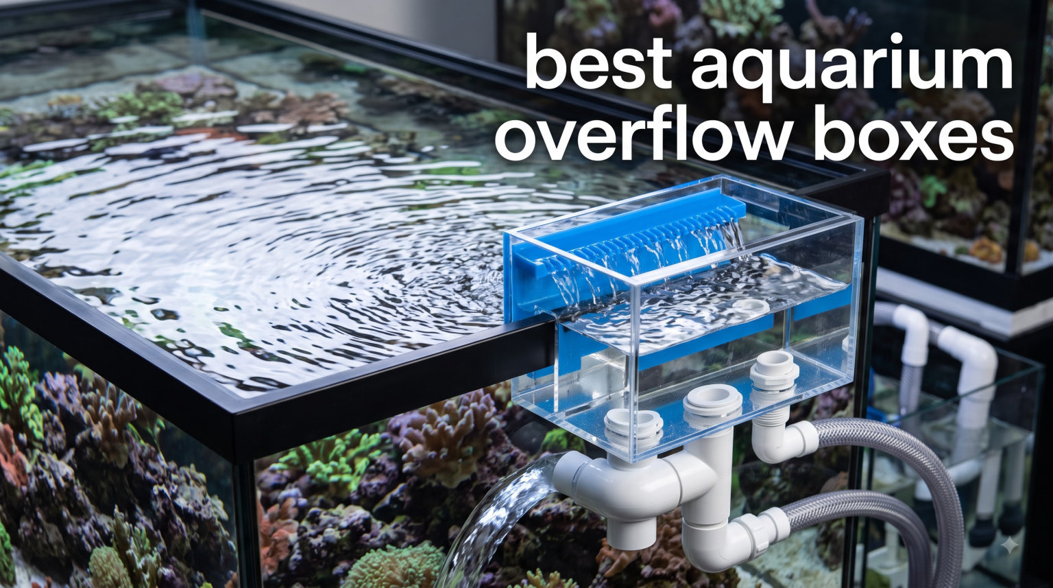 best aquarium overflow boxes