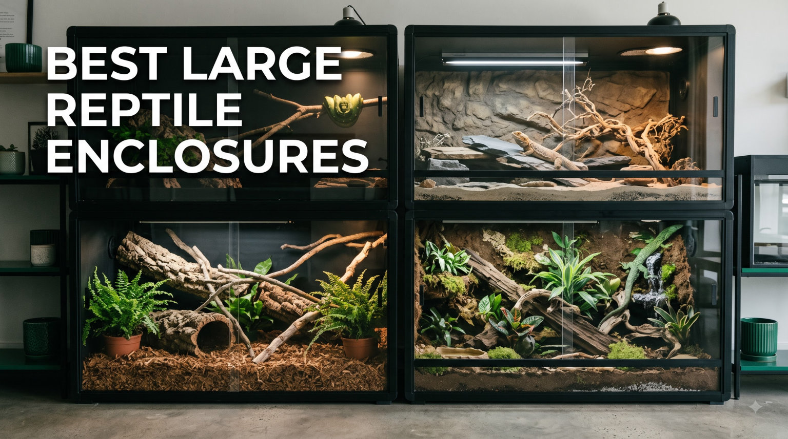best large reptile enclosures