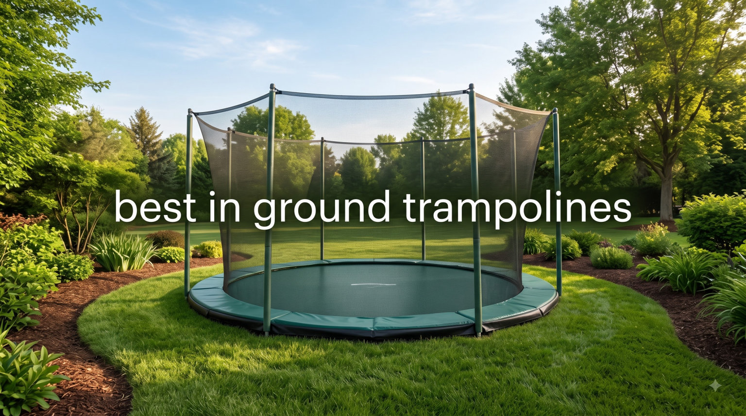 best in ground trampolines
