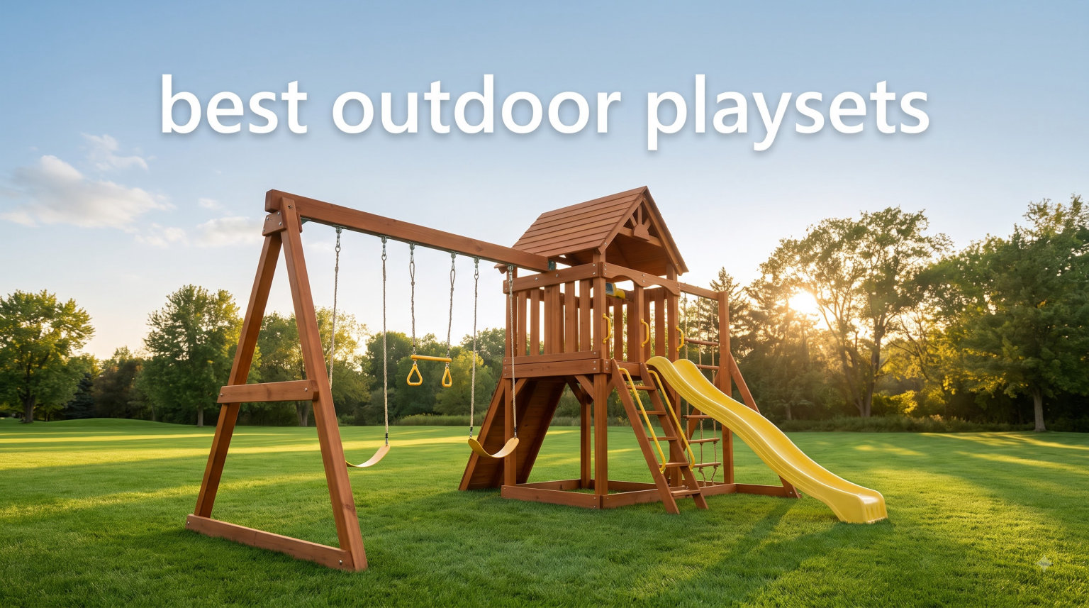 best outdoor playsets