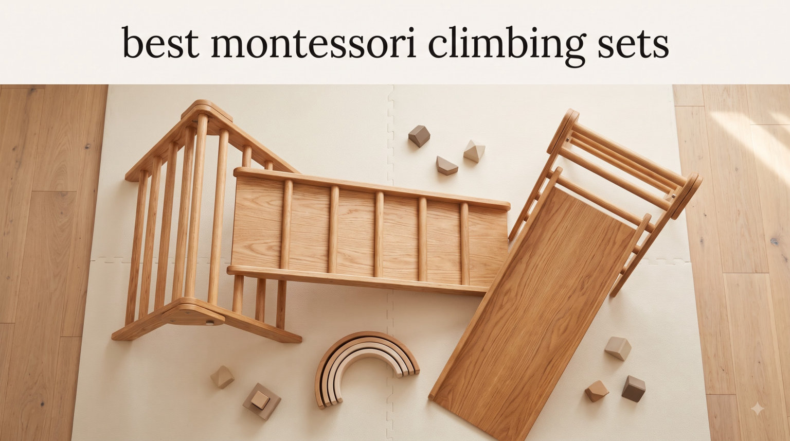 best montessori climbing sets