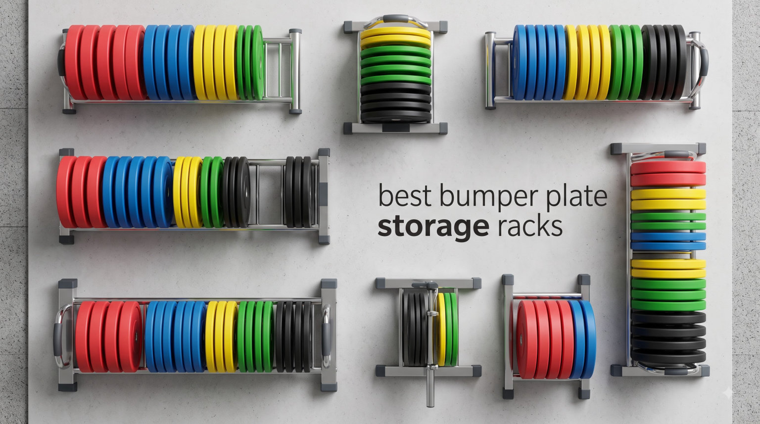best bumper plate storage racks