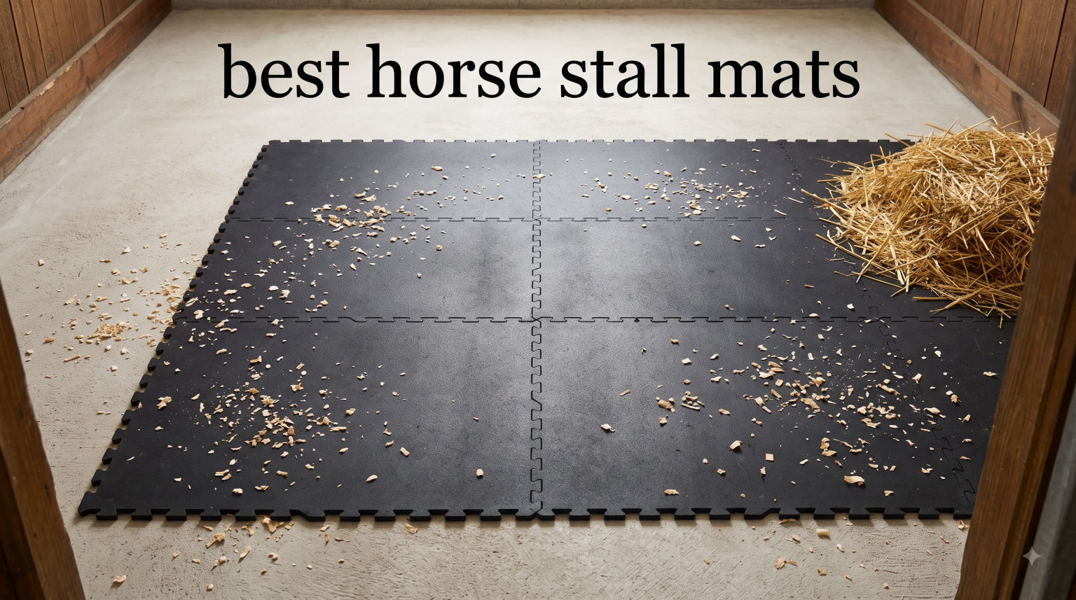 best horse stall mats