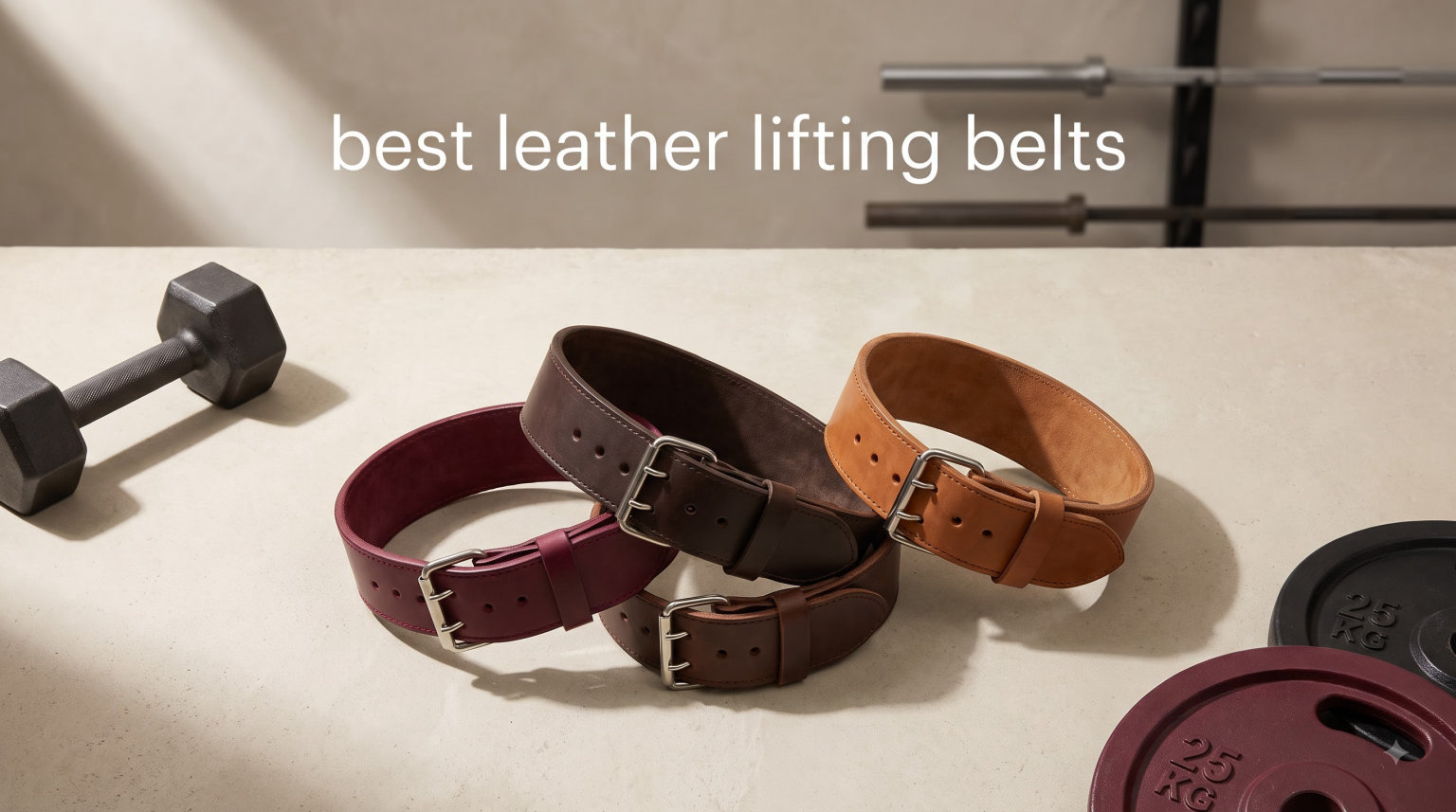 best leather lifting belts