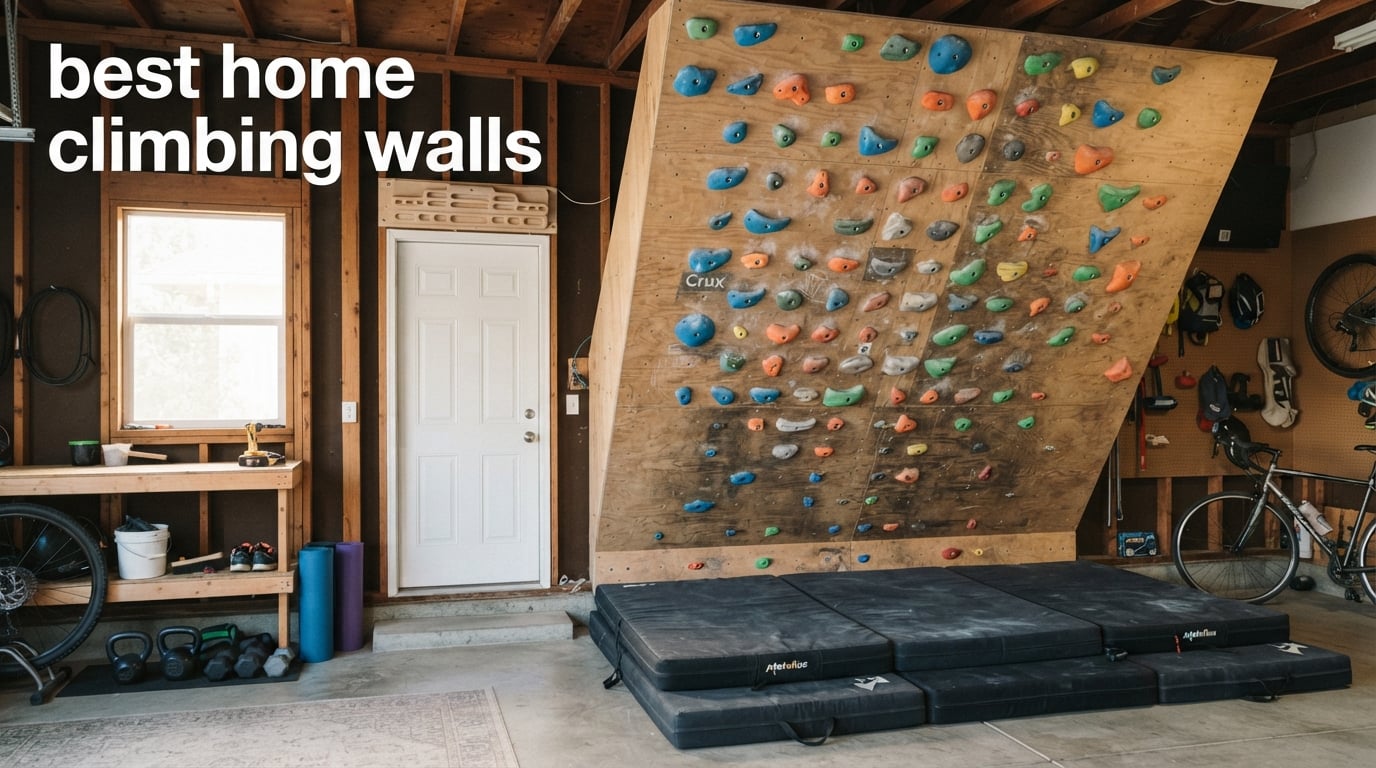 best home climbing walls
