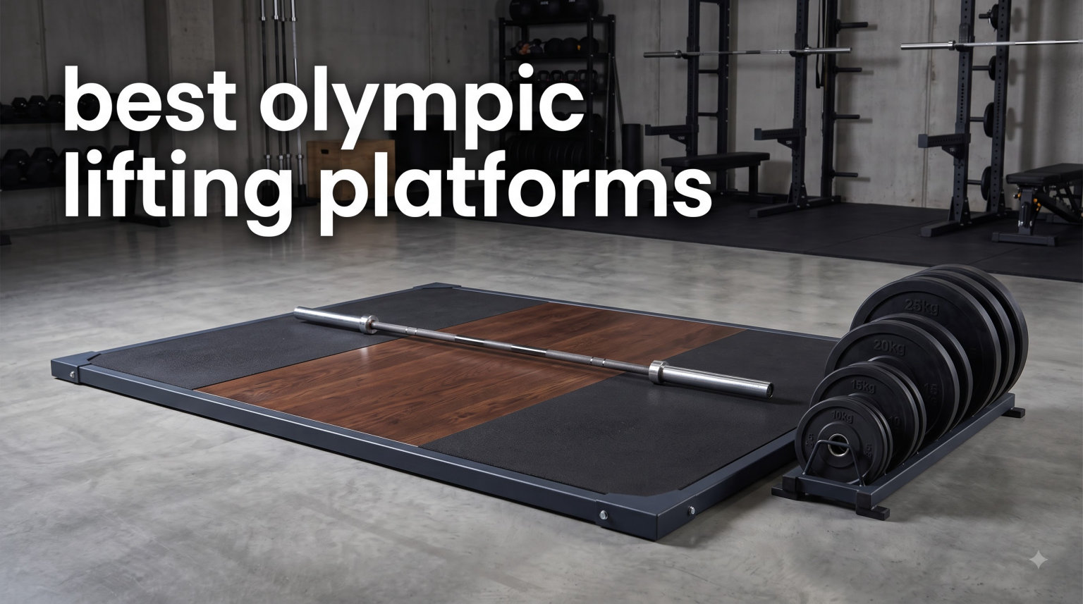 best olympic lifting platforms