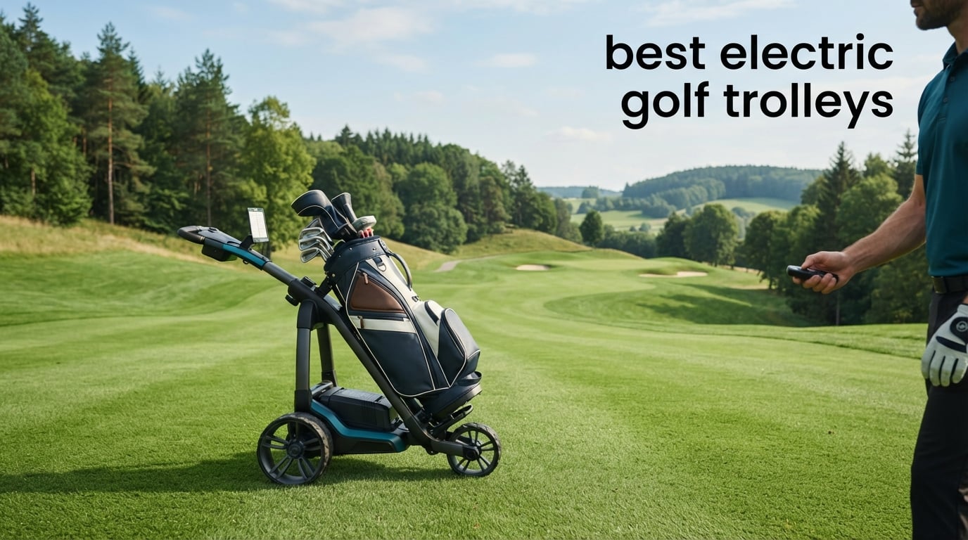 best electric golf trolleys