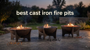 best cast iron fire pits