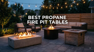best propane fire pit tables