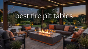 best fire pit tables